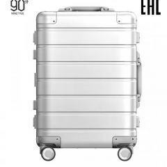 Ninetygo Metal Luggage 20'' Silver